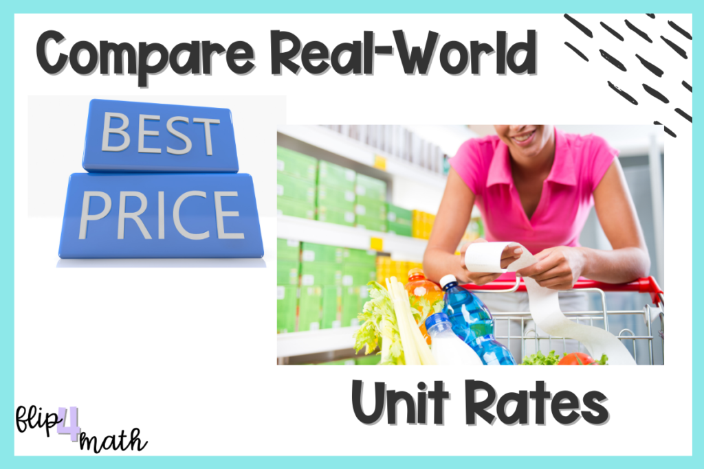 Compare Unit Rates in the Real World