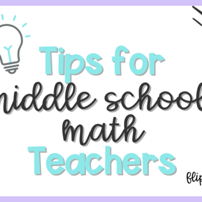 Tips for Middle School Math Teachers