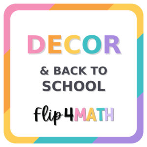 Decor & Back to School